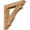 Ekena Millwork Balboa Traditional Rough Sawn Bracket w/ Offset Brace, Western Red Cedar, 8"W x 42"D x 42"H BKT0806X42X42BOA01RWR - alternate 1